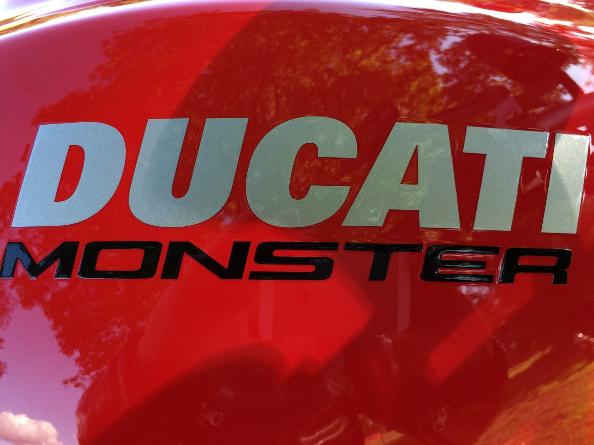 Ducati Monster Tank Image