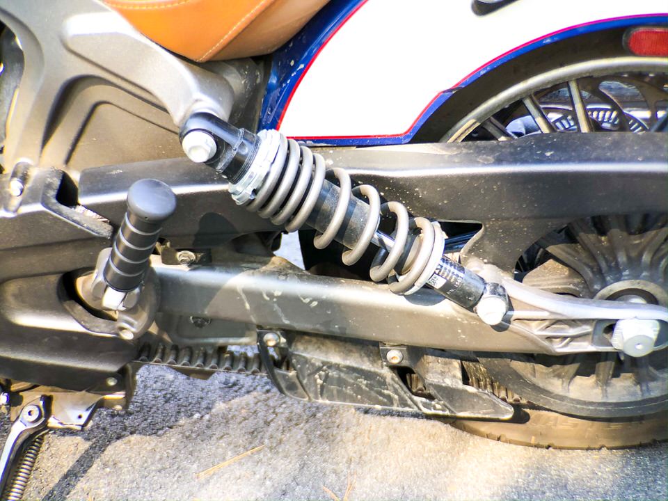 Indian Scout Rear Suspension